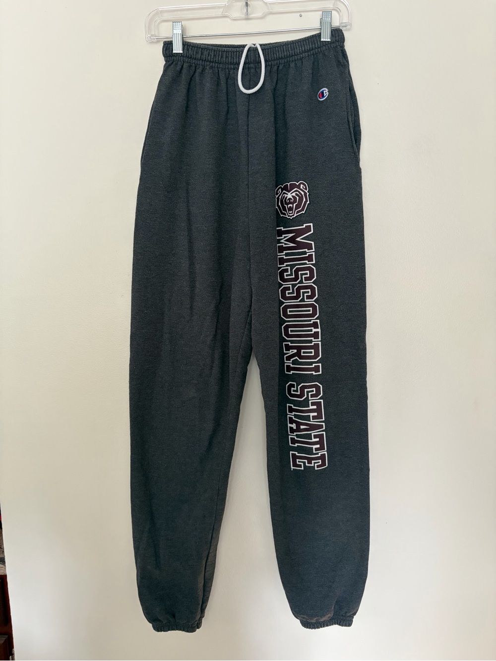 Champion Black Missouri State Logo Joggers